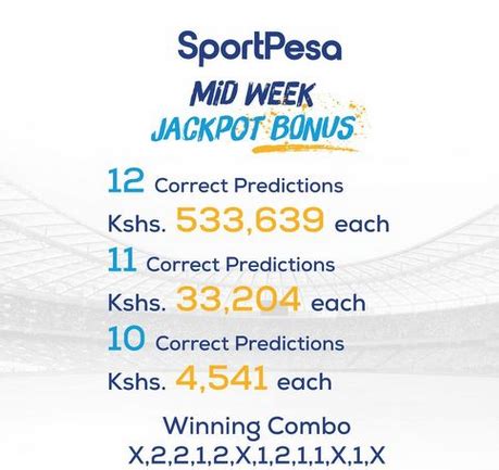 Sportpesa Midweek Jackpot Result Winners And Bonuses This Week Venas