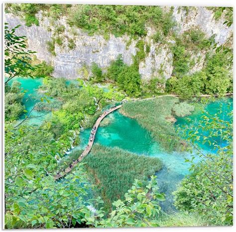 Wallclassics Pvc Schuimplaat Plitvice Lakes National Park In