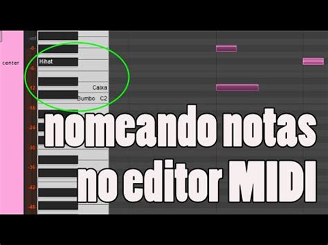 Dando Nomes S Teclas No Editor Midi Jogo R Pido Youtube