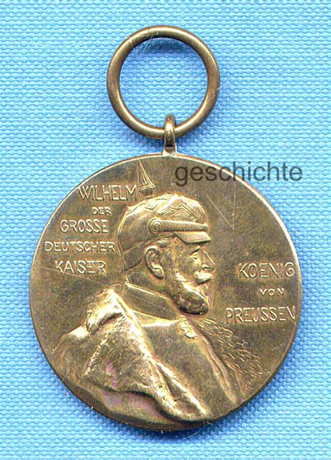 Centenar Medaille 100 Ster Geburtstag Kaiser Wilhelm I Um 1897