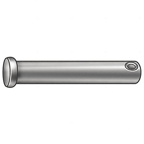 Inch, 9/16 in Pin Dia, Clevis Pin,2 in L,Steel 9/16 in dia,PK5 - 41MD32 ...