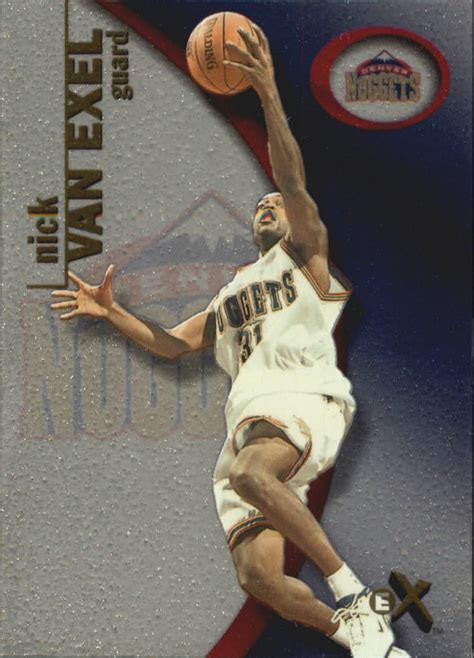 2000 01 E X 18 Nick Van Exel NM MT The Dugout Sportscards Comics