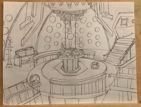 Custom TARDIS Interior by inkmaster42 on DeviantArt