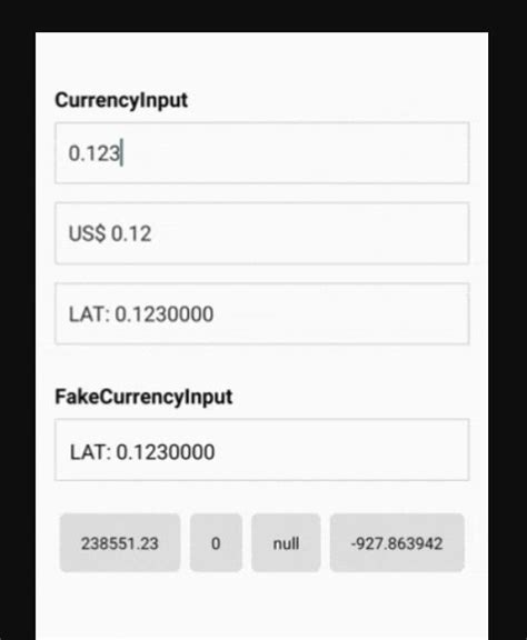 Currency Input Component For React Native Reactscript