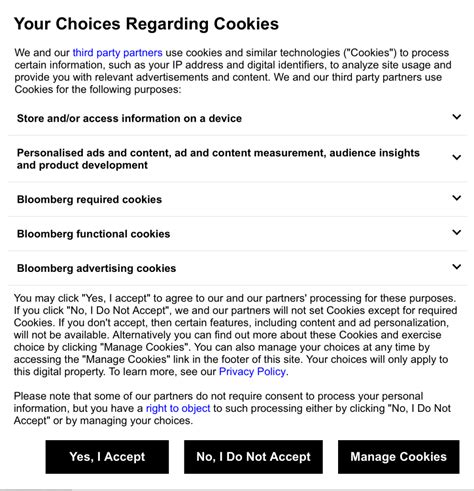 Examples For Gdpr Compliant Cookie Banners Ubiscore