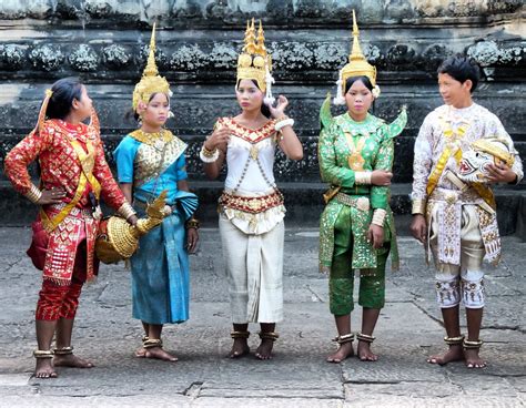 Dancers At The Angkor Wat Temple Cambodia All Around The Flickr