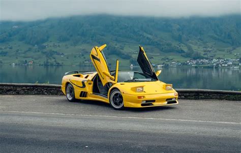 Wallpaper Lamborghini, supercar, Diablo, 1998, iconic, Lamborghini Diablo SV Roadster for mobile ...