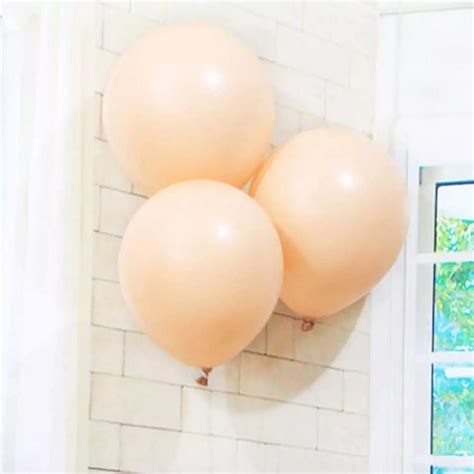 Brown Nude And White Balloons Packs Latex Birthday Party Decoration Celebration