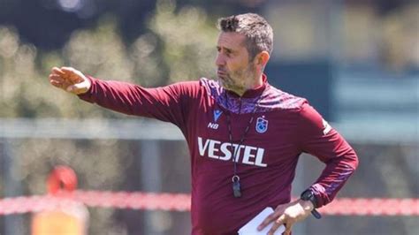 Trabzonspor da Nenad Bjelica çareyi takım içinde buldu Yeni