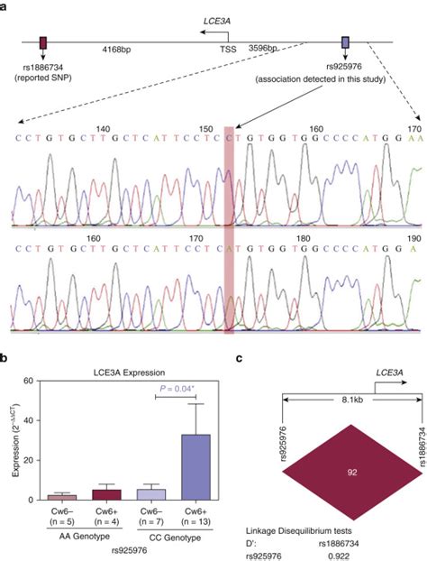 Functional Mapping Of Genetic Interactions Between HLA Cw6 And LCE3A In