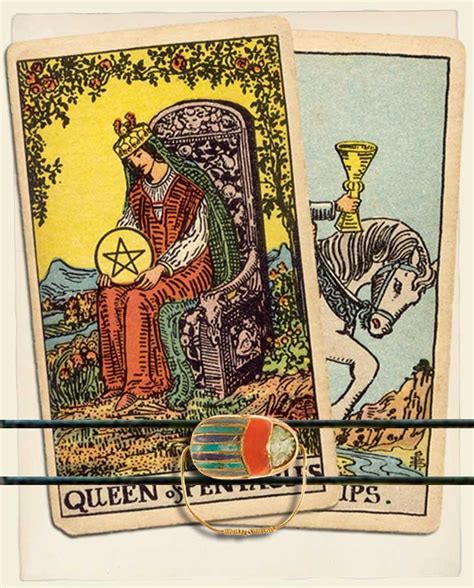 Queen Of Pentacles And Knight Of Cups Combination Reading With