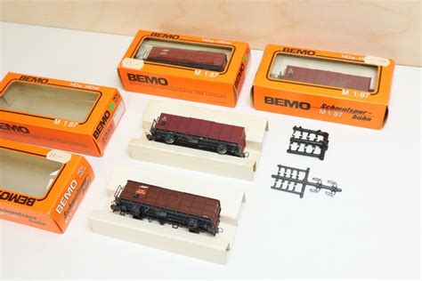 BEMO 4 X RhB Hochbordwagen 2251 2255 Kaufen Auf Ricardo