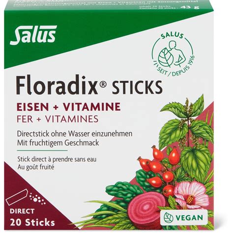 Floradix Eisen Sticks Migros