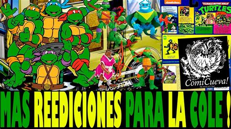 Review 4 Pack TMNT Tortugas Ninja Playmates Reediciones YouTube