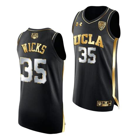 Sidney Wicks UCLA Bruins Golden Edition Black March Madness PAC 12