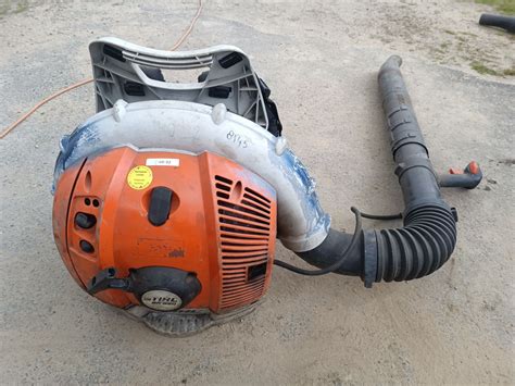 Dmuchawa spalinowa plecakowa Stihl br 550 do liści zboża kombajnu