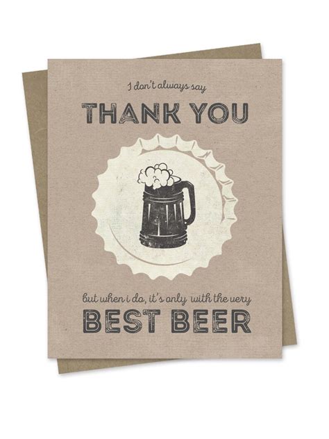 Funny Thank You Card Thank You Card Appreciation Card - Etsy