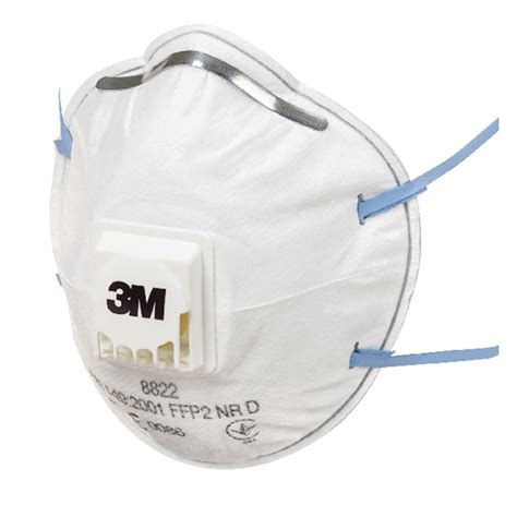 3m Particulate Respirator 8822 Valved Pack Of 10 Osullivan Safety