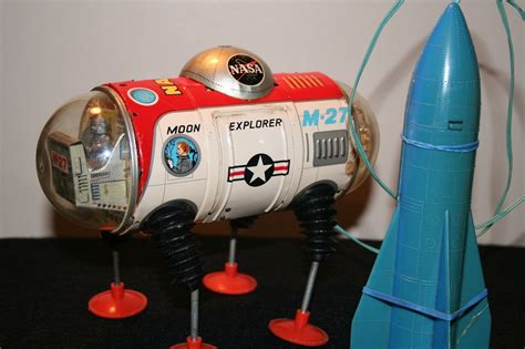 Vintage Tin Toy Moon Explorer M 27 By Yonezawa Y Made In Japanvery