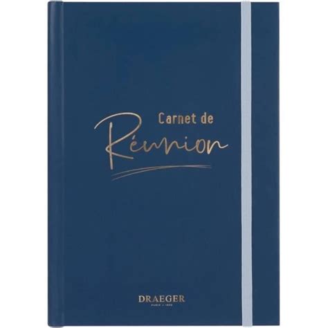 Aeger Carnet de réunion A5 Fermeture élastique484 Cdiscount Beaux