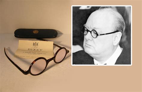 Winston Churchill S Reading Glasses Go On Sale Daily Mail Online