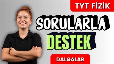 Sorularla TYT FİZİK Dalgalar Soru Çözümü YouTube