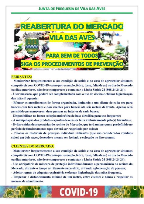 Reabertura Do Mercado De Vila Das Aves Mai Junta De