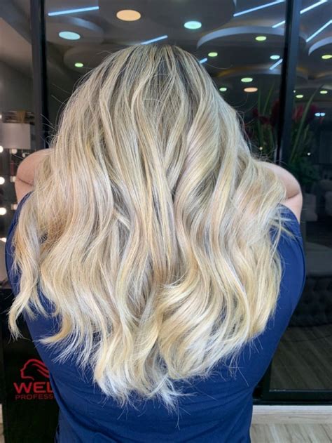 Balayageombre Blondehaircolor Hair Colorful Peinados Cabello