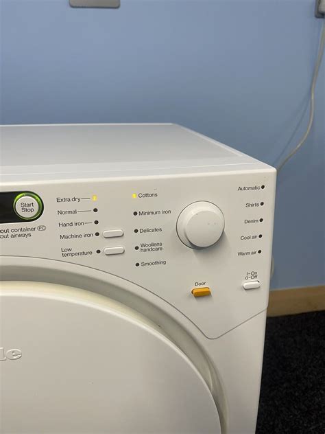 Miele Novotronic T7644c 6kg Condenser Tumble Dryer White 2065 Ebay