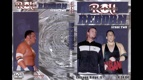 ROH Reborn Stage Two 2004 Recap YouTube