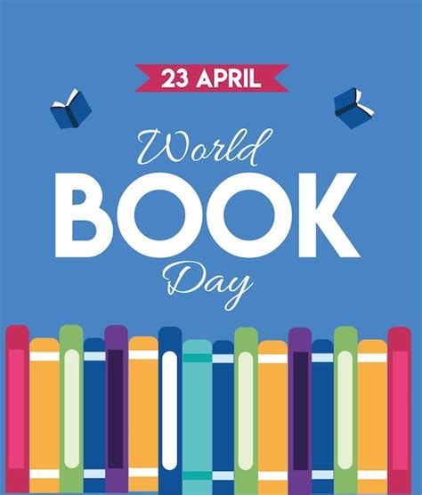 Premium Vector | World book day 23 april vector