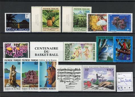 Polynésie française 1991 1995 Superbe Lot de timbres Catawiki