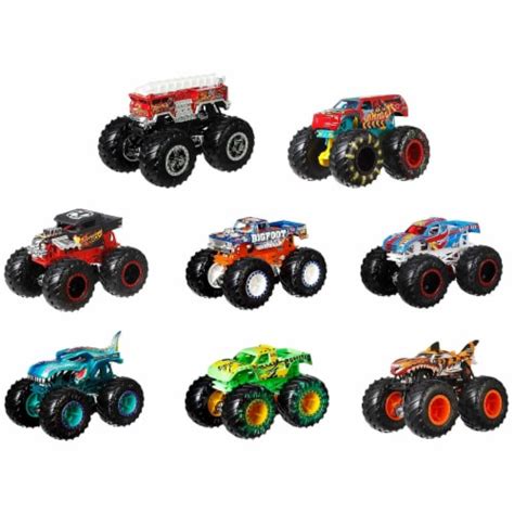 Hot Wheels Monster Trucks Live Toy Cars Set for Kids 36 Months and Up ...