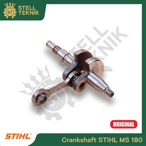 Jual Crankshaft Assy Chainsaw Senso Kruk As STIHL MS 180 Original