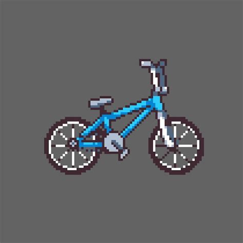 Premium Vector Fully Editable Pixel Art Vector Illustration Bike Or