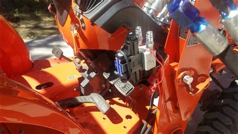 Kubota L3301 Tractor 3rd Function Kit Install Youtube