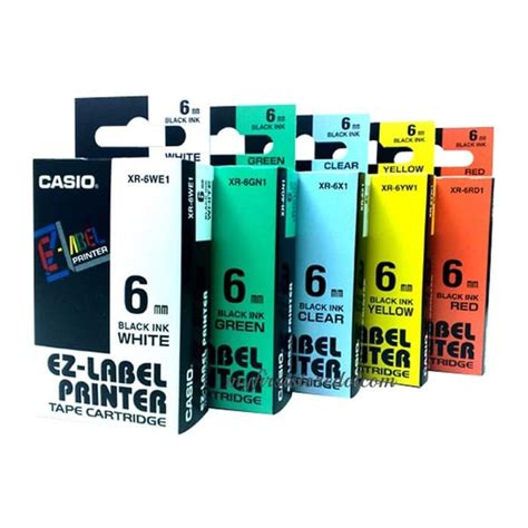 Casio Label Tape – Khongfah Online Store