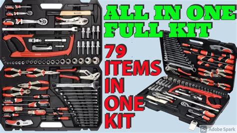 Full Mechanical Tool Kit All In One Kit Car Kit Automotive Tools