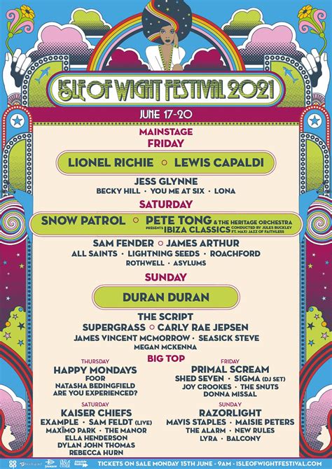 Isle Of Wight Festival 2021 Tickets Line Up Info Ticketmaster UK