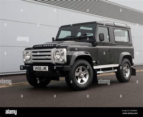 Land Rover Defender Svx Hardtop Th Anniversary Edition Stock Photo