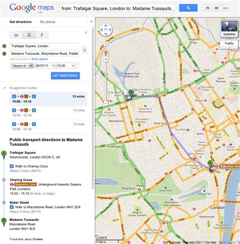 Google Lat Long: Catch the London Underground with Google Maps