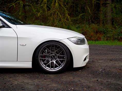 Bmw E90 Lci Sedan 3 Series With 18 Arc 8 Wheels In Hyper Black