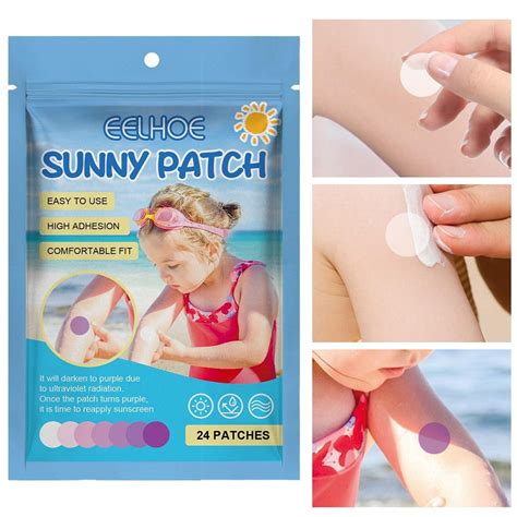 Uv Detection Stickers For Sunscreen Sunny Patch Sun Stickers Self