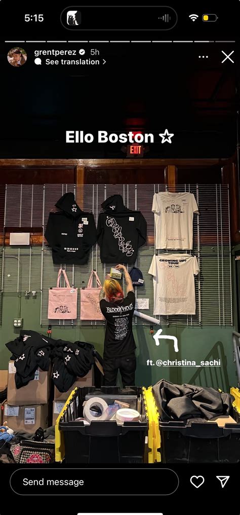 Tour Merch! : r/grentperez