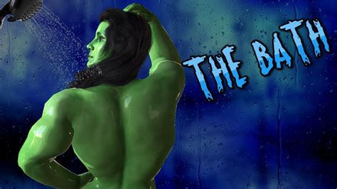 She Hulk The Bath Animated Horror Stories In English She Hulk New Improved Transformation