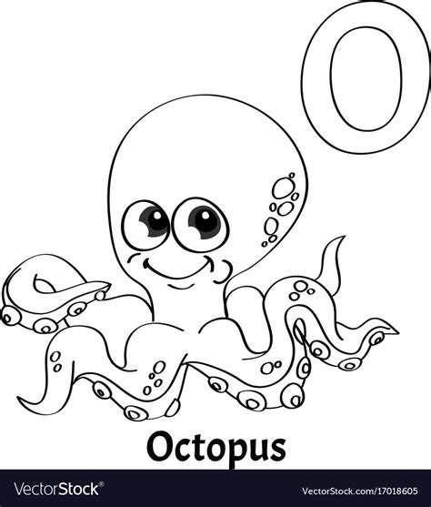 Alphabet O Coloring Pages