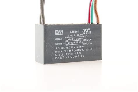 Bm Cbb61 Ceiling Fan Capacitor 4 5 6 Wire Shelly Lighting