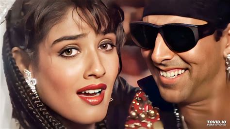 Tu Cheez Badi Hai Mast 4k Video Song Mohra Akshay Kumar And Raveena