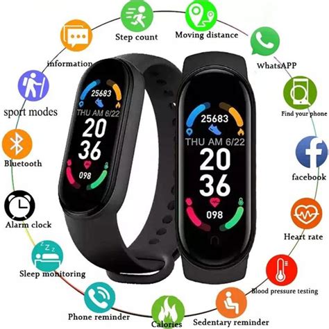 Rel Gio Inteligente Bluetooth M M Prova D Gua Smartwatch Mi