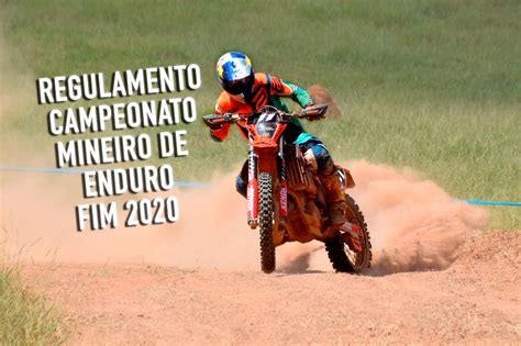 Regulamento Campeonato Mineiro de Enduro FIM 2020 FMEMG Federação